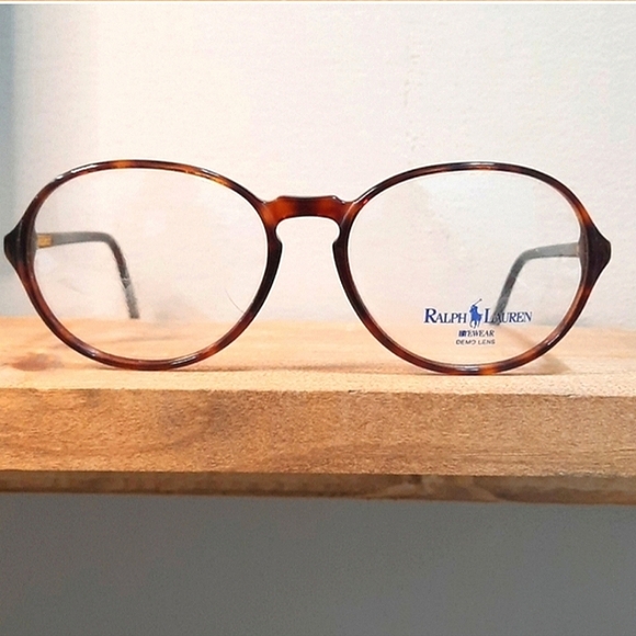 VINTAGE Polo Ralph Lauren 523 Eyeglass Frame, Rx'able, NEW glasses 55-17-140 - Picture 7 of 7